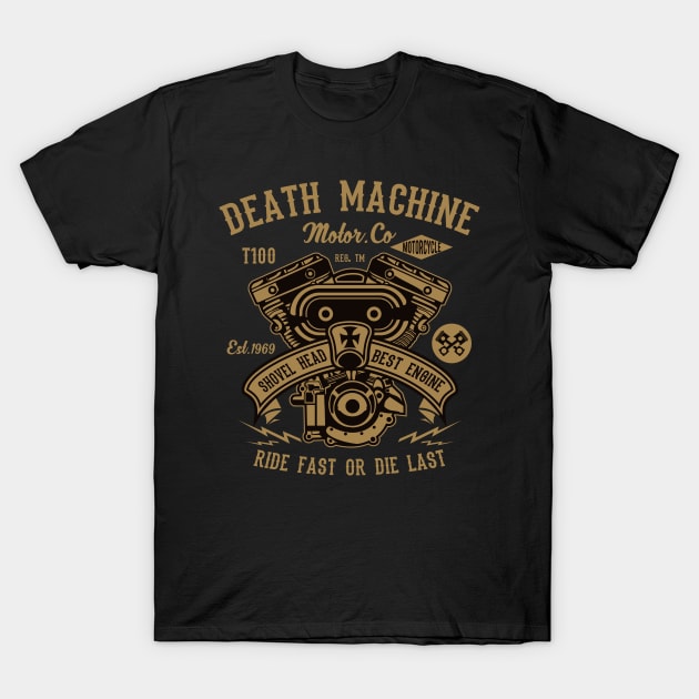 Death Machine T-Shirt by PaunLiviu